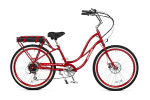 Pedego Cruiser Red