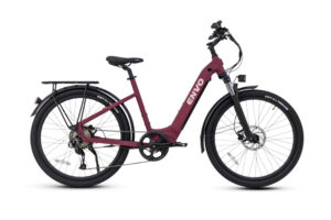 Envo ST50 Electric Bike Maroon