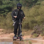 Hiboy Titan Pro on a Rough Road